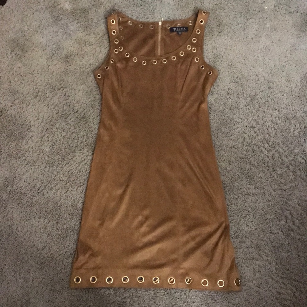 Guess? Faux suede like feel dress. Size XS